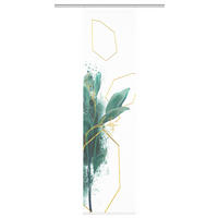 FLÄCHENVORHANG   halbtransparent   60/245 cm  - Grün, Natur, Textil (60/245cm)