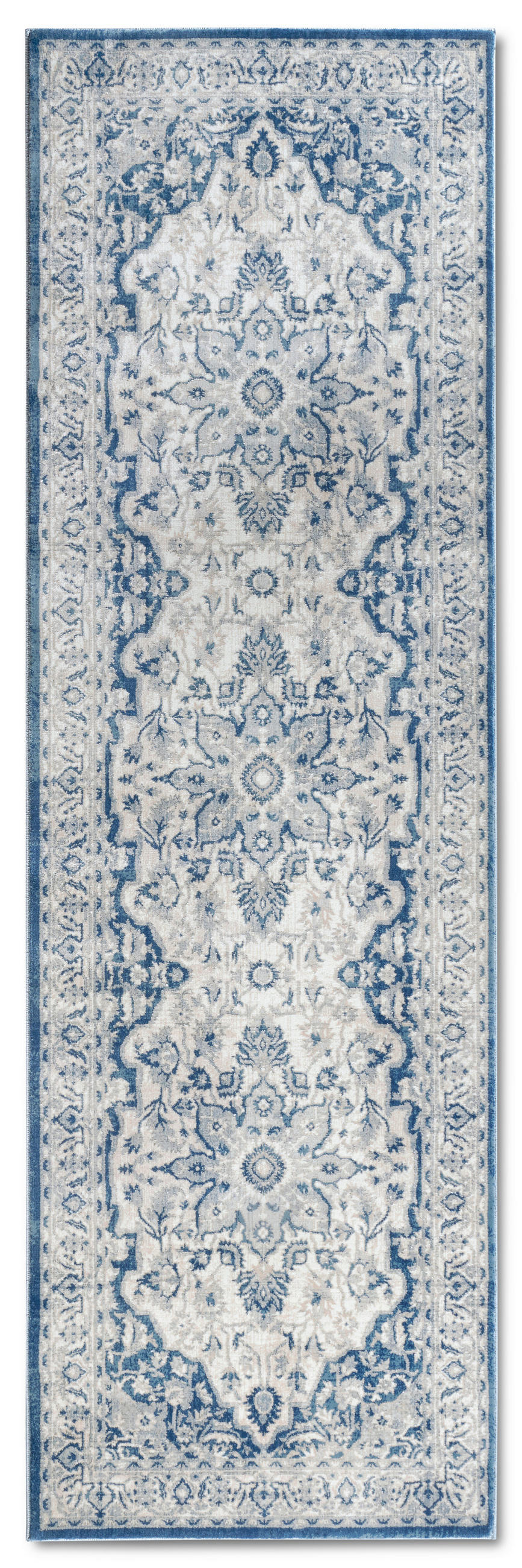 LÄUFER 80/240 cm Kollektion 1869 Blau, Creme  - Blau/Creme, Design, Kunststoff/Textil (80/240cm) - Villeroy & Boch