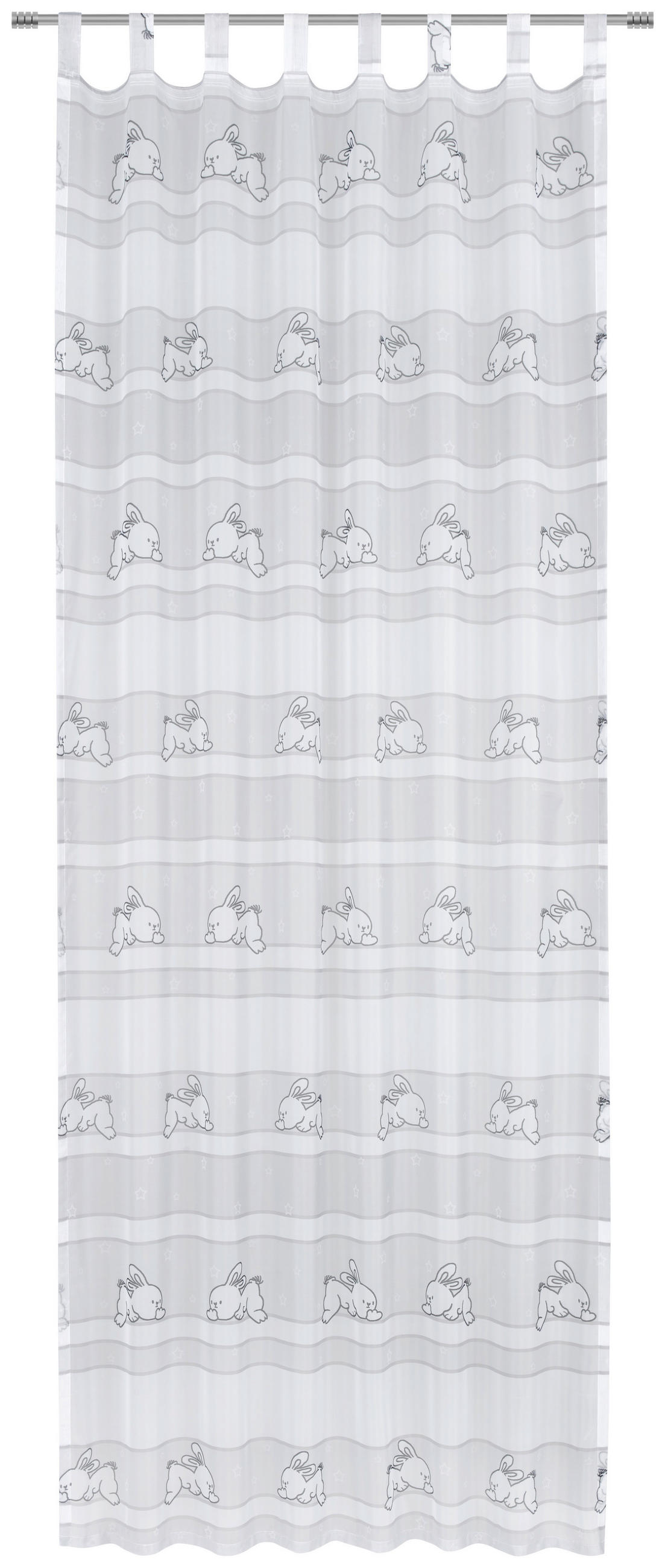 SCHLAUFENSCHAL   135/255 cm   - Grau, KONVENTIONELL, Textil (135/255cm) - My Baby Lou
