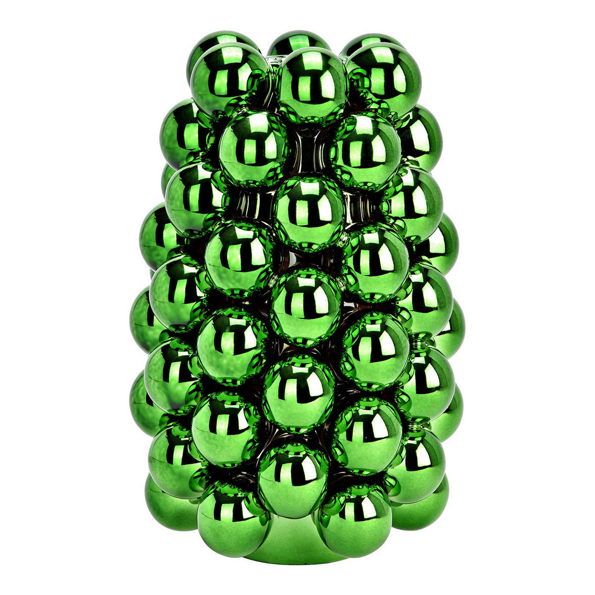 VASE  - Grün, Basics, Keramik (16,0/24,0/16,0cm)