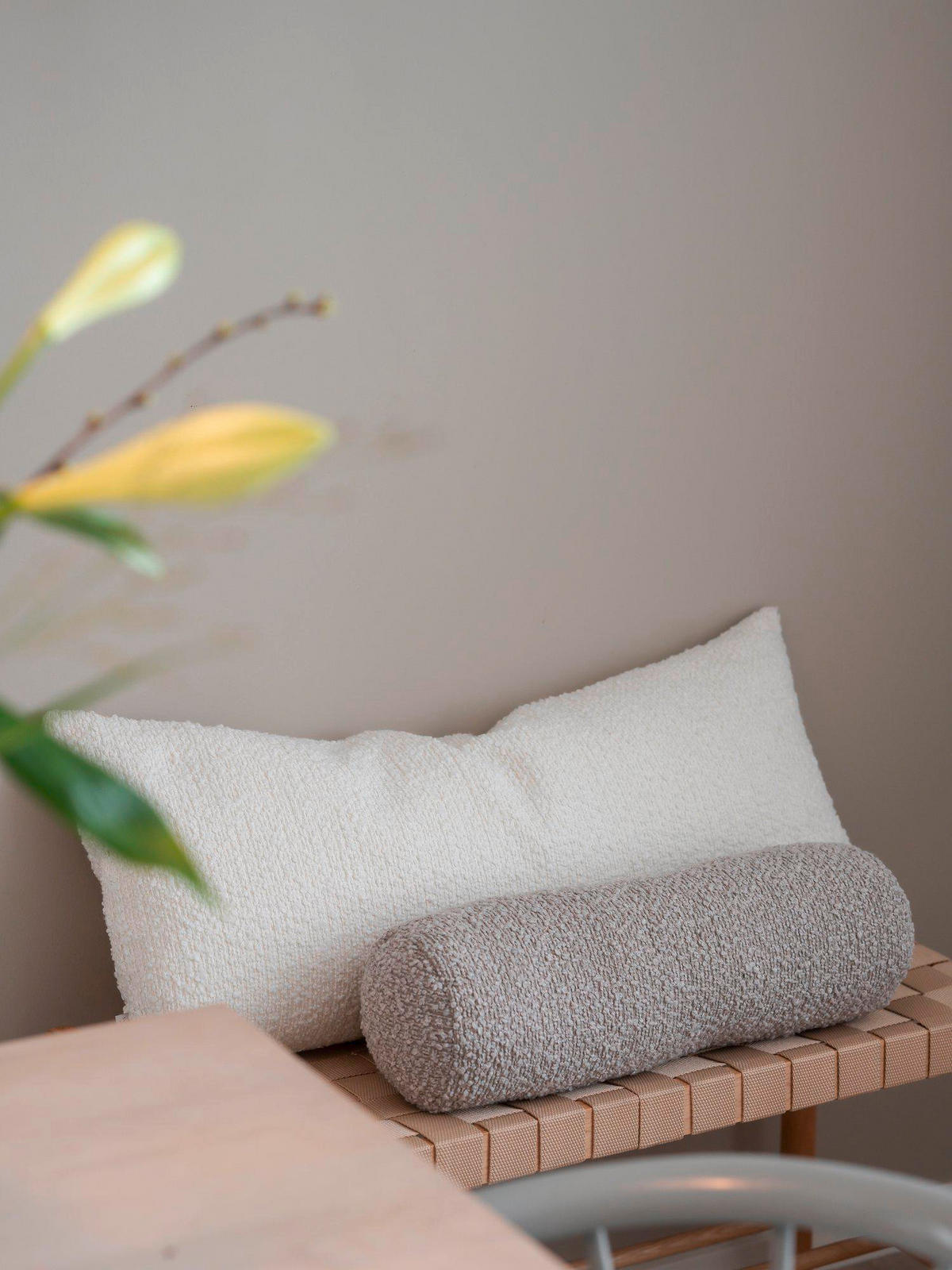 KISSENHÜLLE Trond 35/80 cm  - Weiß, Basics, Textil (35/80cm) - Svanefors
