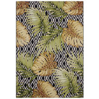 OUTDOORTEPPICH 200/285/285 cm Flair Multicolor  - Multicolor, Design, Kunststoff/Textil (200/285/285cm) - Novel
