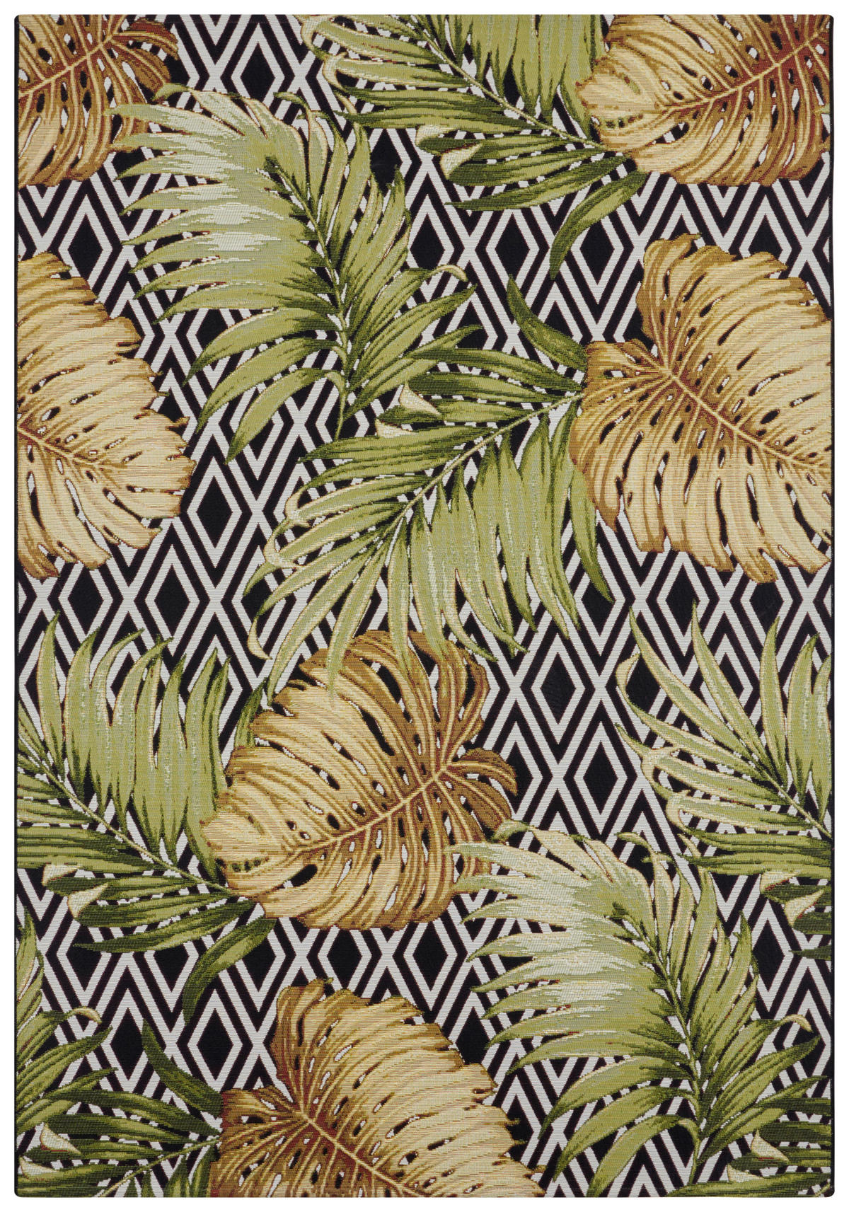 OUTDOORTEPPICH 200/285/285 cm Flair Multicolor  - Multicolor, Design, Kunststoff/Textil (200/285/285cm) - Novel