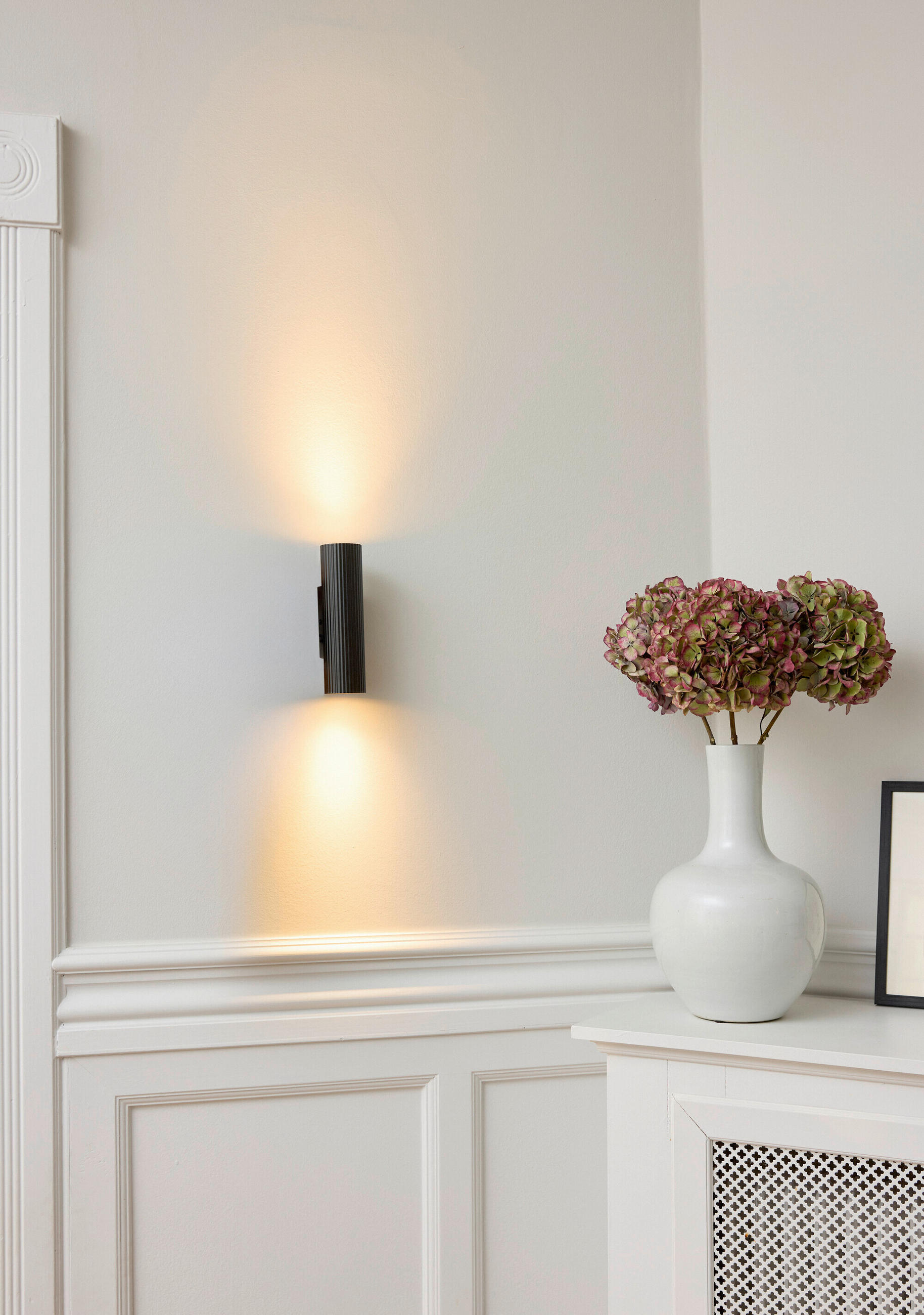 WANDLEUCHTE 5.5/8.5/20 cm   - Basics, Metall (5.5/8.5/20cm) - Osram