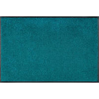 LÄUFER 60/180 cm Peacock Green Grün, Türkis  - Türkis/Grün, KONVENTIONELL, Kunststoff (60/180cm) - wash+dry