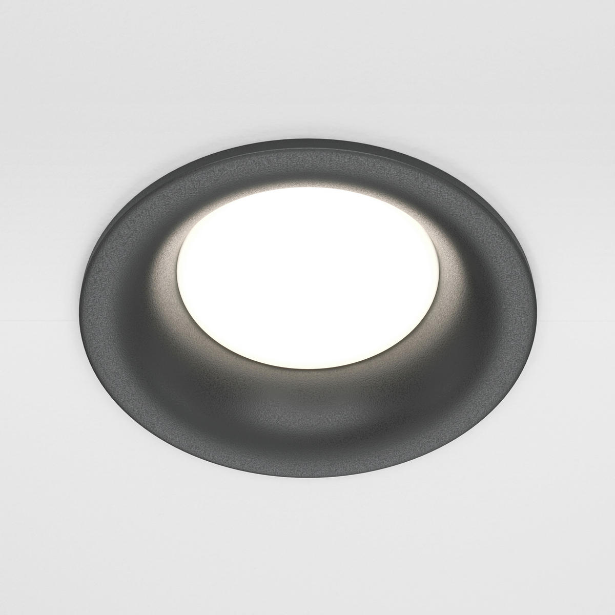 DECKENLEUCHTE Downlight 8,5/3 cm  - Schwarz, Design, Metall (8,5/3cm) - MAYTONI