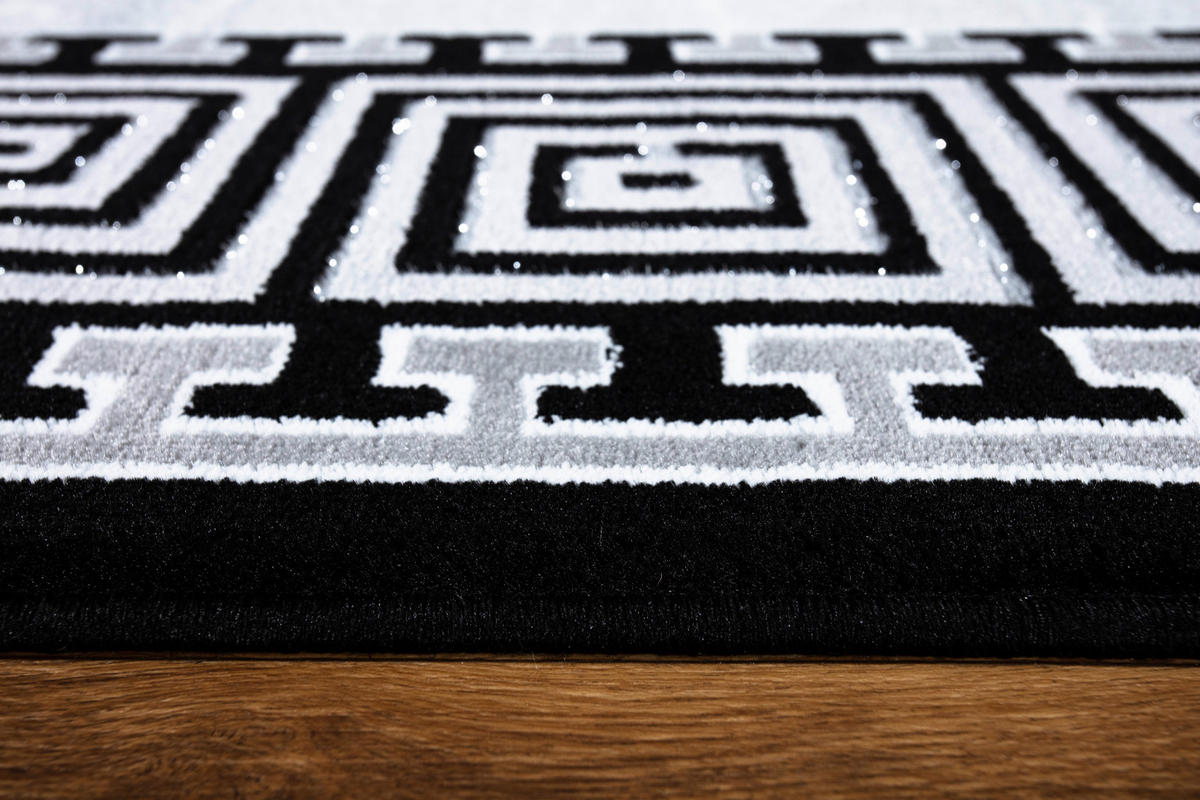 WEBTEPPICH 80/150 cm 39030 Grau rechteckig  - Grau, Design, Textil (80/150cm) - Novel