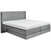 BOXSPRINGBETT 160/200 cm  in Grau  - Grau, Konventionell, Holz/Textil (160/200cm) - Dieter Knoll