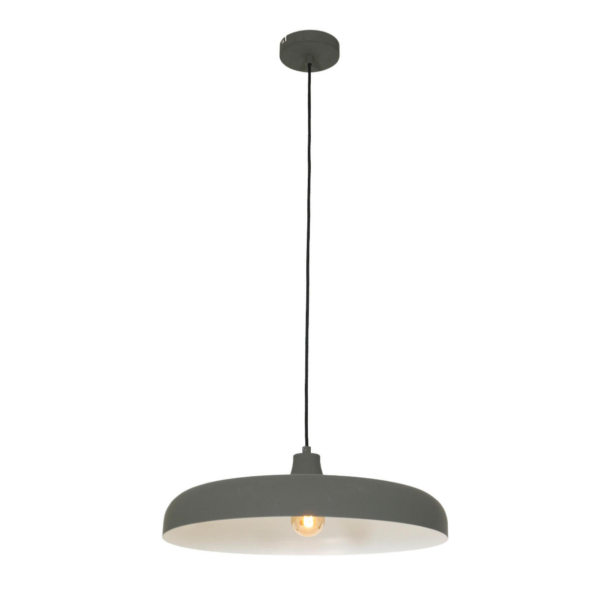 PENDELLEUCHTE  50/20-170/50 cm   - Grau, Trend, Metall (50/20-170/50cm)