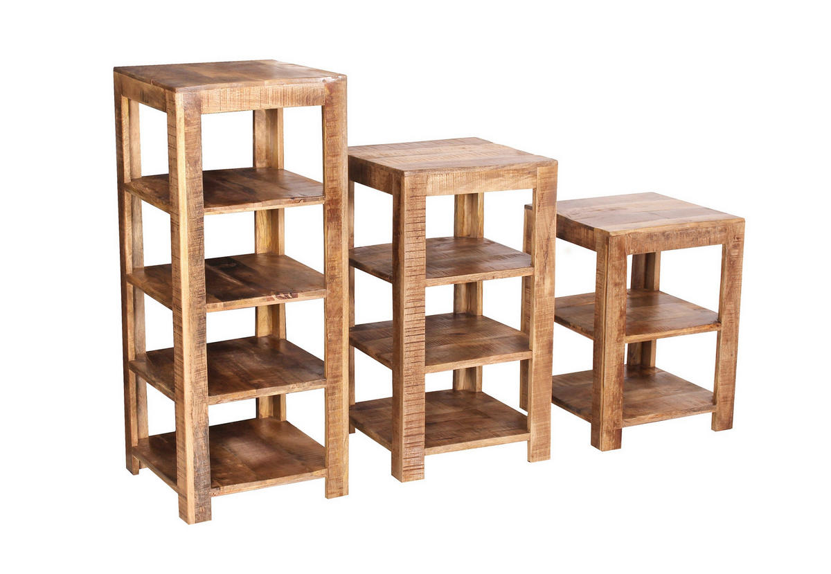 HYLLA i 44/80/44 cm naturfärgad  - naturfärgad, Design, trä (44/80/44cm) - Livetastic