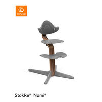 STOKKE NOMI WALNUSS STUHL NOMI CHAIR WALNUSS  - Walnussfarben/Grau, Trend, Holz (52/83,50/59cm) - Stokke