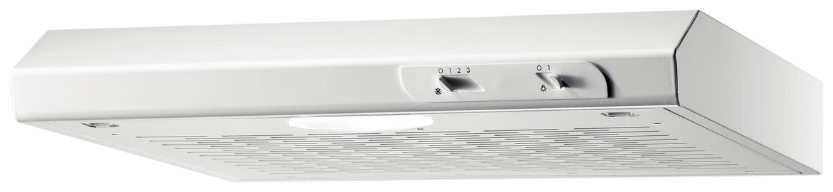DUNSTABZUGSHAUBE DH620WL  - Weiß, Trend, Metall (60/7,6/47cm) - Respekta