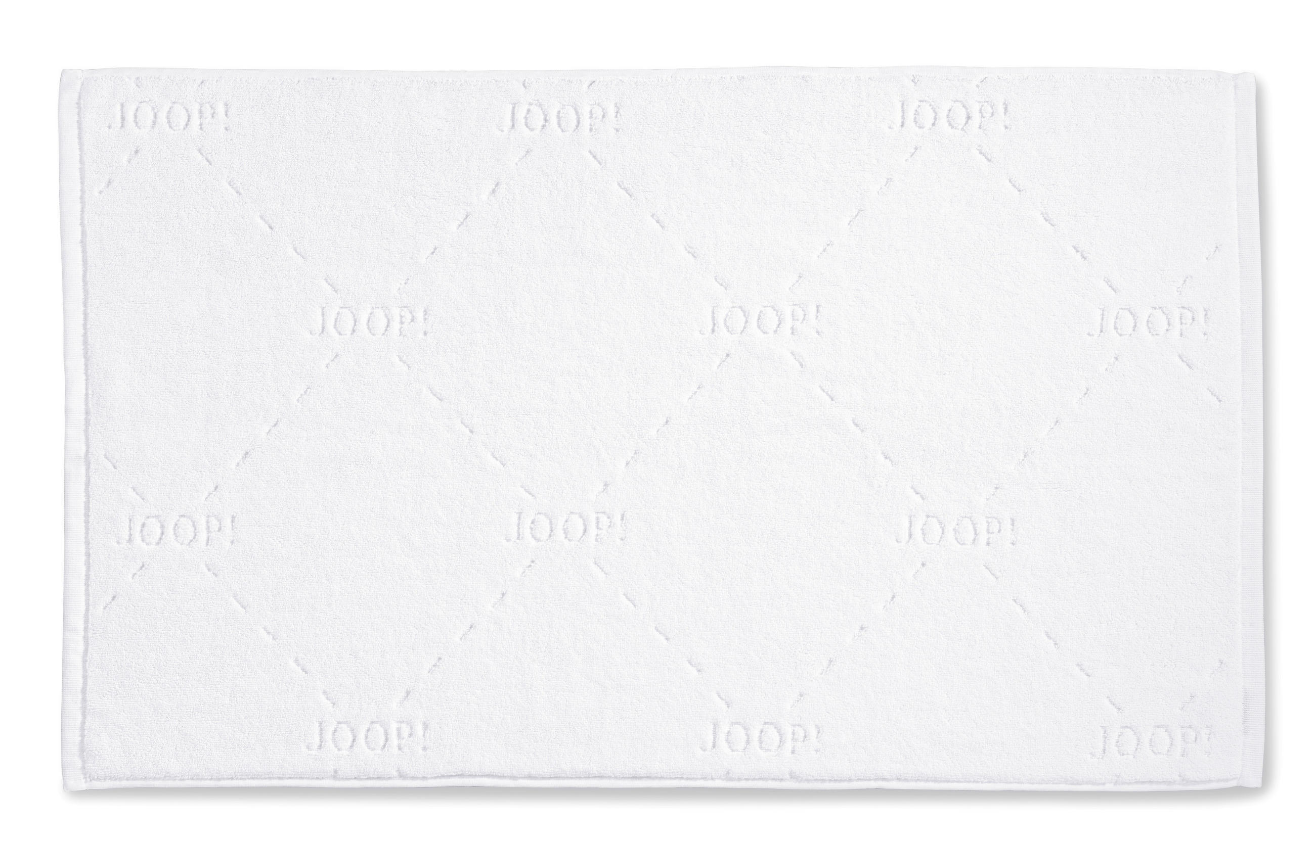 BADTEPPICH Dash Weiß 65/115 cm  - Weiß, Design, Textil (65/115cm) - Joop!