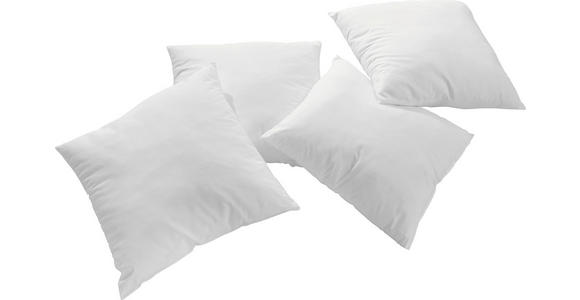 FÜLLKISSEN 40/40 cm - Weiß, Basics, Textil (40/40cm) - Boxxx