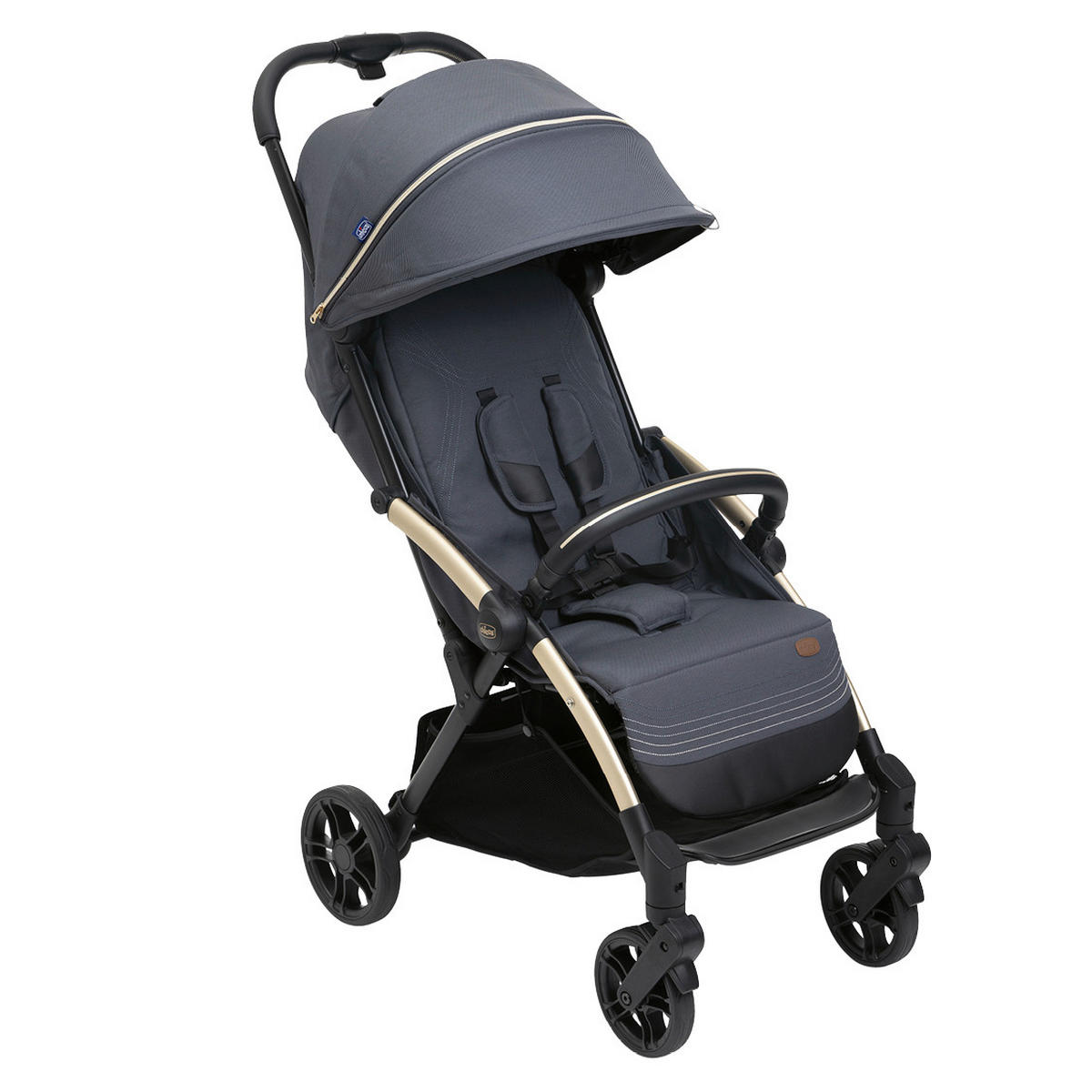 BUGGY GOODY XPLUS  - Dunkelgrau, Basics, Textil/Metall (47/86/106cm) - Chicco