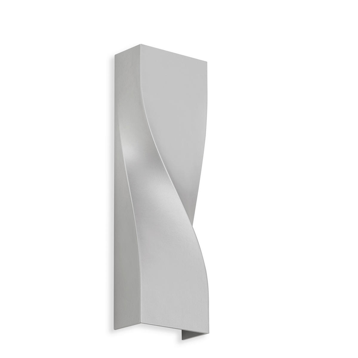 LED KÜLTÉRI LÁMPA - ezüstszínű, Basics, műanyag/fém (8/4/2,6cm)