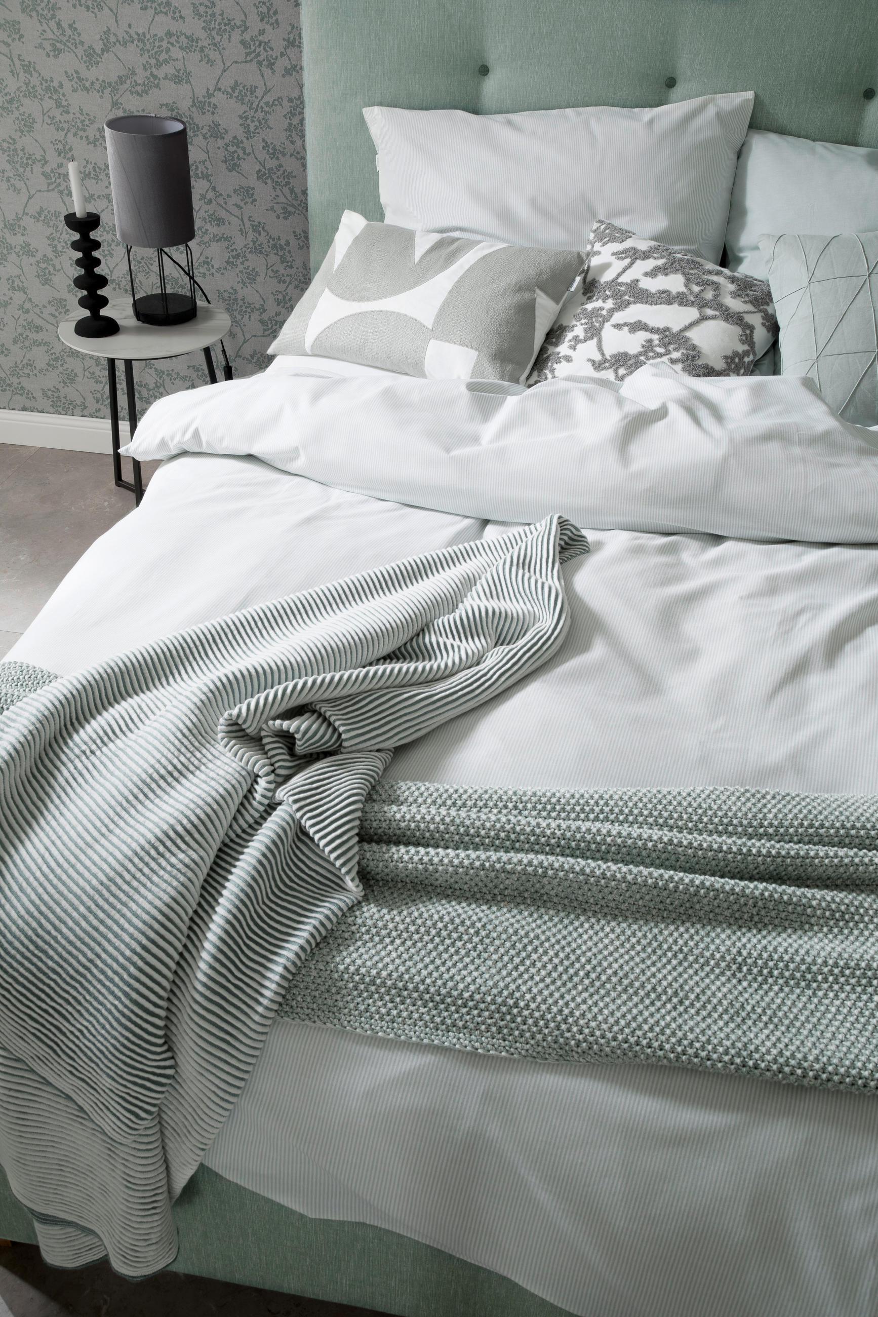 PLAID SW-LIV 130/170 cm  - Grün, Basics, Textil (130/170cm) - Schöner Wohnen