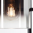 STEHLEUCHTE Simonis 46/152 cm Modern  - Schwarz/Grau, Design, Glas/Metall (46/152cm) - Dieter Knoll