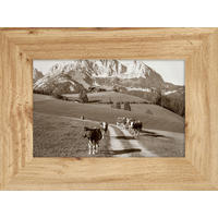 KUNSTDRUCK 30/40 cm  - Eichefarben/Multicolor, Natur, Holzwerkstoff (30/40cm) - Monee