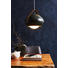 HÄNGELEUCHTE - Braun/Grau, Design, Glas/Holz (33/110cm) - Dieter Knoll