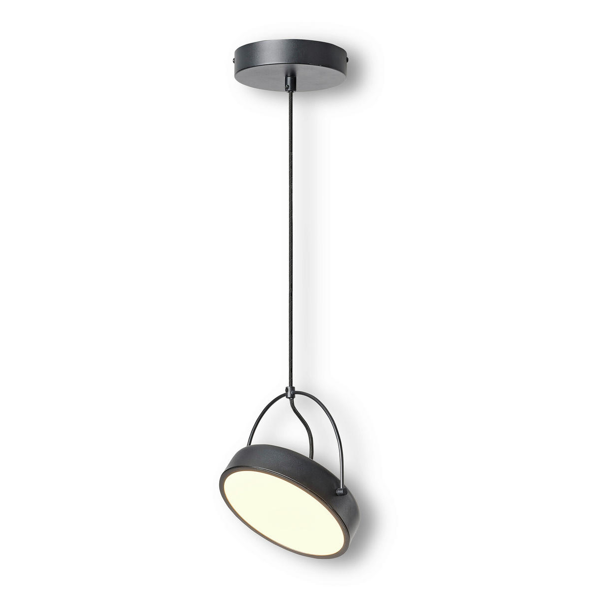 LED-HÄNGELEUCHTE 23/150 cm  - Schwarz, Design, Kunststoff/Metall (23/150cm) - Osram