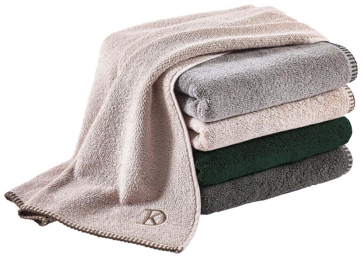 HANDTUCH BOLANO Anthrazit  - Anthrazit, Konventionell, Textil (50/100cm) - Dieter Knoll