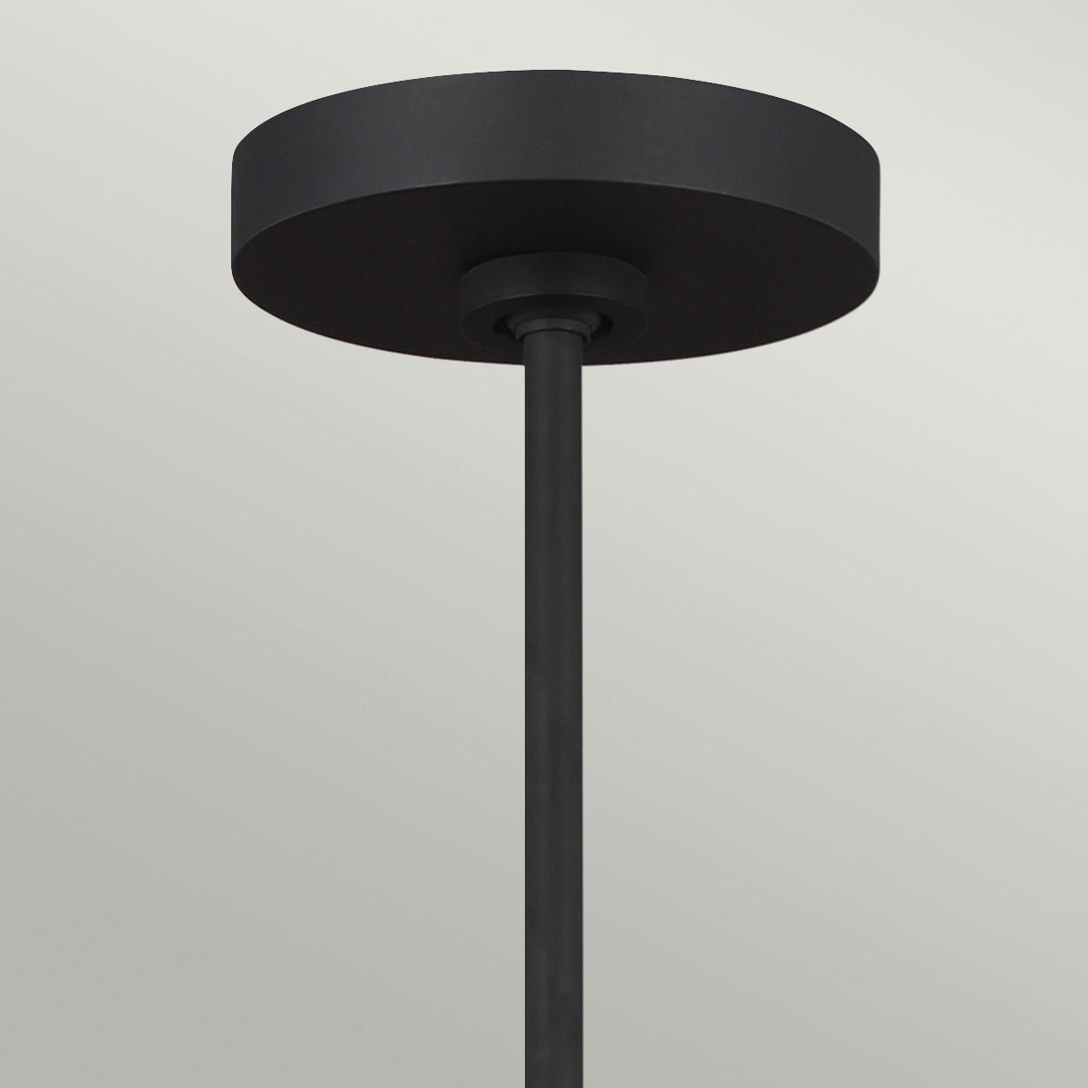 KRONLEUCHTER 70.5/47.7 cm    - Schwarz, Design, Glas/Metall (70.5/47.7cm) - Elstead Lighting