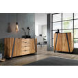 SIDEBOARD in 172,8/90,6/43 cm - Eichefarben/Schwarz, Trend, Holz/Metall (172,8/90,6/43cm) - Landscape