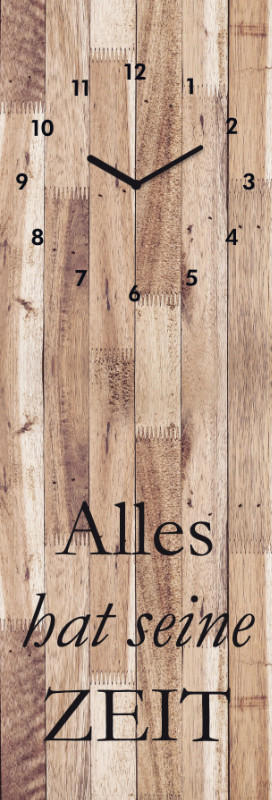 WANDUHR Multicolor 20/60/3,1 cm  - Multicolor, Natur, Glas (20/60/3,1cm) - Euroart