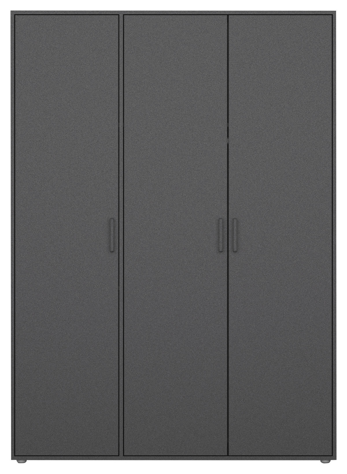 DREHTÜRENSCHRANK in Grau  - Grau, Modern, Holzwerkstoff/Kunststoff (140/194/53cm) - Rauch Möbel