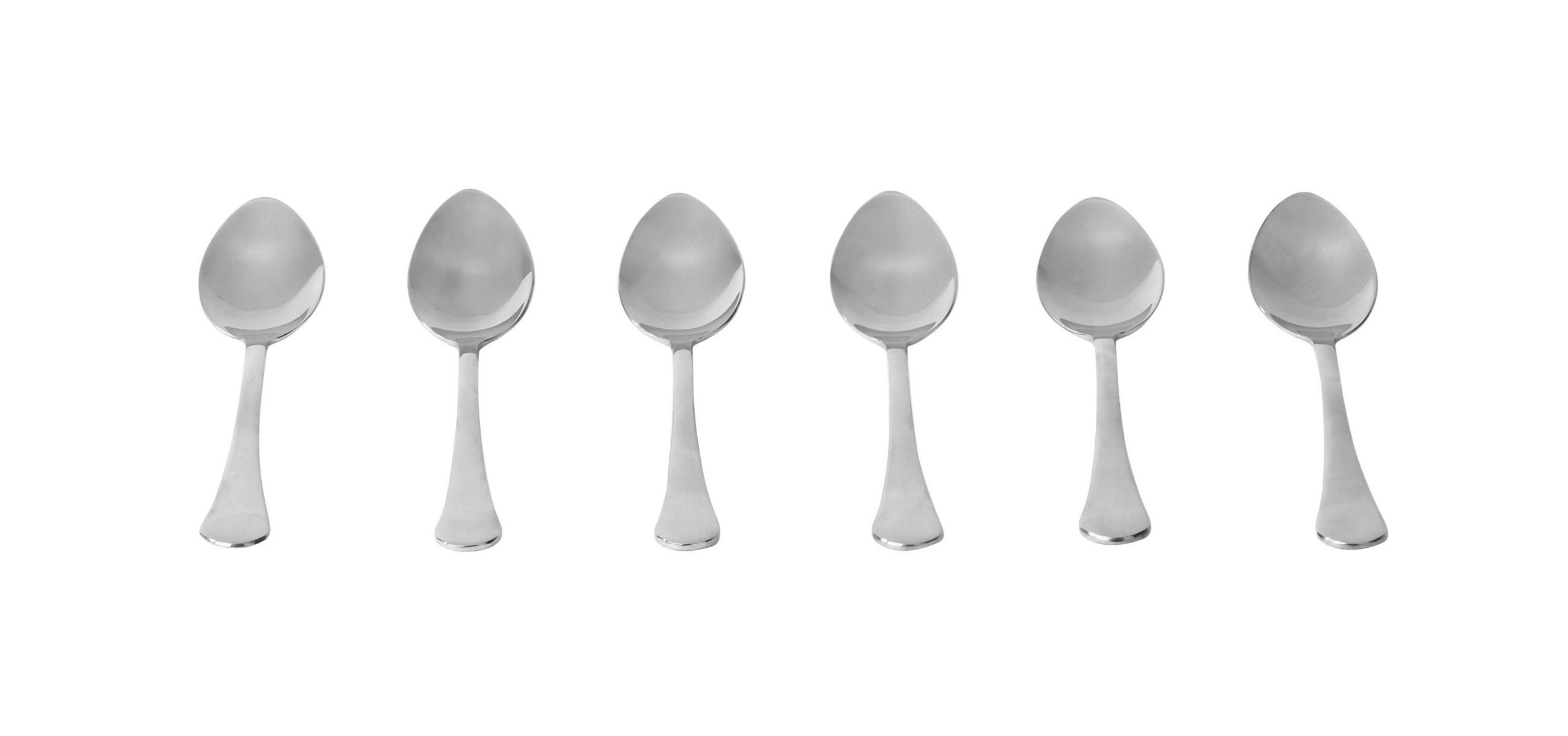 Kaffeelöffel Angela 6er-Set L: ca. 11,8 cm