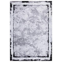 WEBTEPPICH 120/170 cm Eleysa Grau, Schwarz  - Schwarz/Grau, LIFESTYLE, Textil (120/170cm)