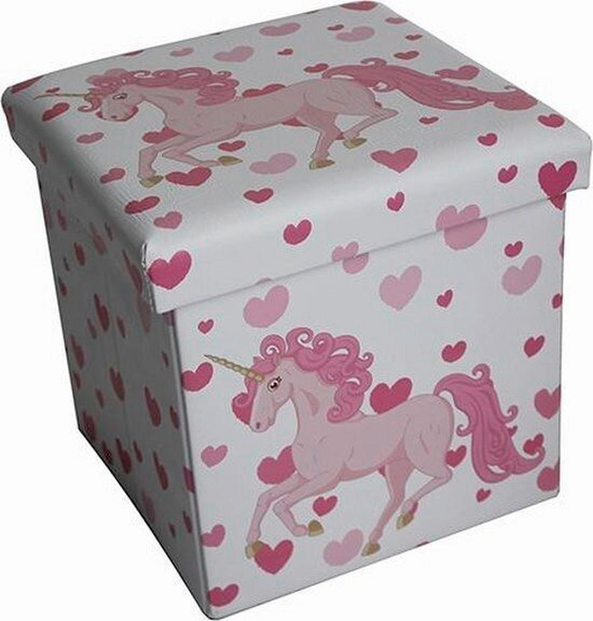 KUTIJA DEKORATIVNA   32/32/32 cm   - bijela/boje bobica, Basics, tekstil (32/32/32cm)