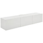 HÄNGELOWBOARD Weiß  - Weiß, Design (180/36,7/42cm) - Hom`in