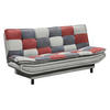 SCHLAFSOFA in Mikrovelours Schlammfarben, Beere, Dunkelgrau  - Schlammfarben/Beere, Basics, Kunststoff/Textil (188/90/89cm) - MID.YOU