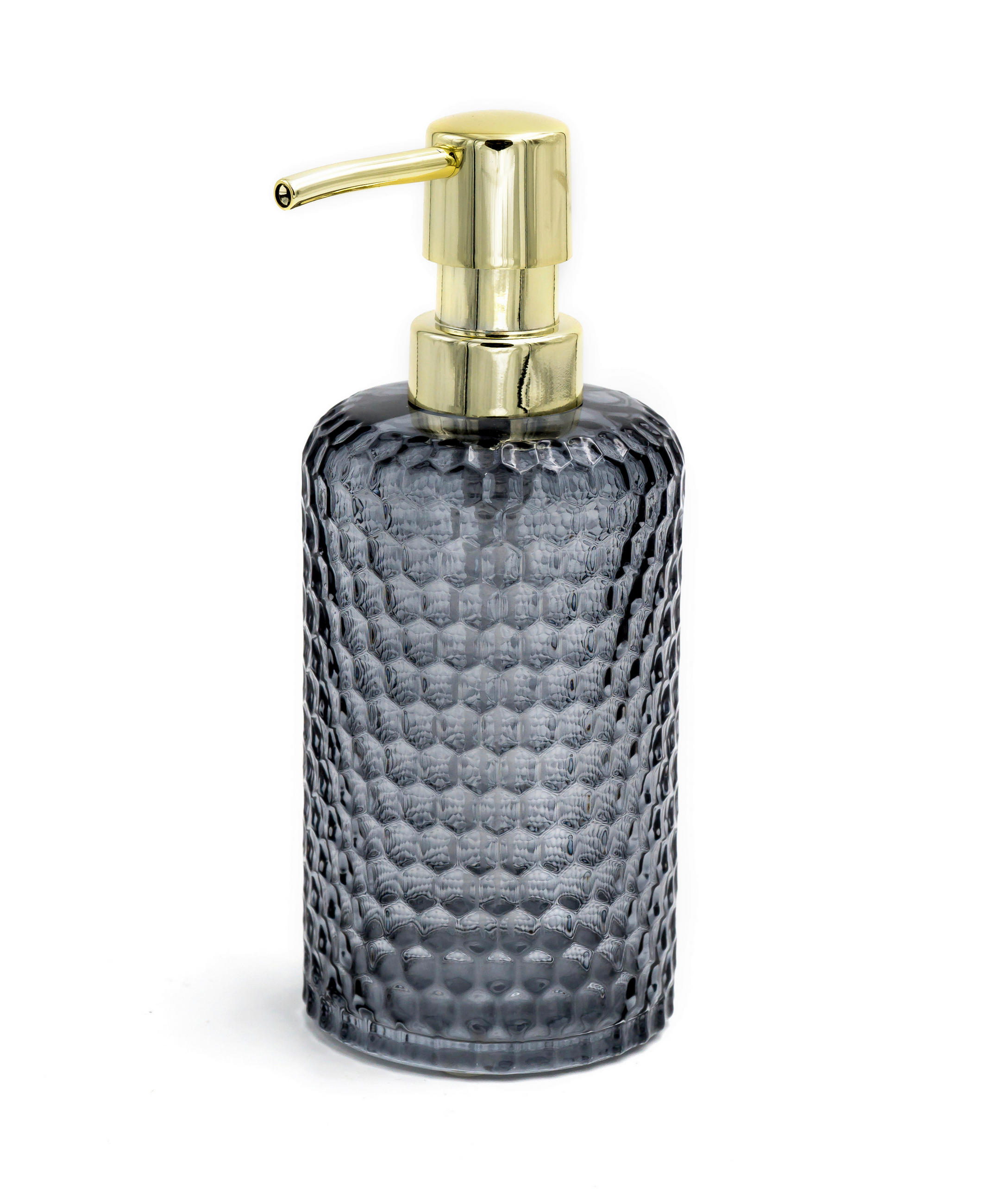 Sadena DÁVKOVAČ MYDLA sivá, zlatá, priehľadné