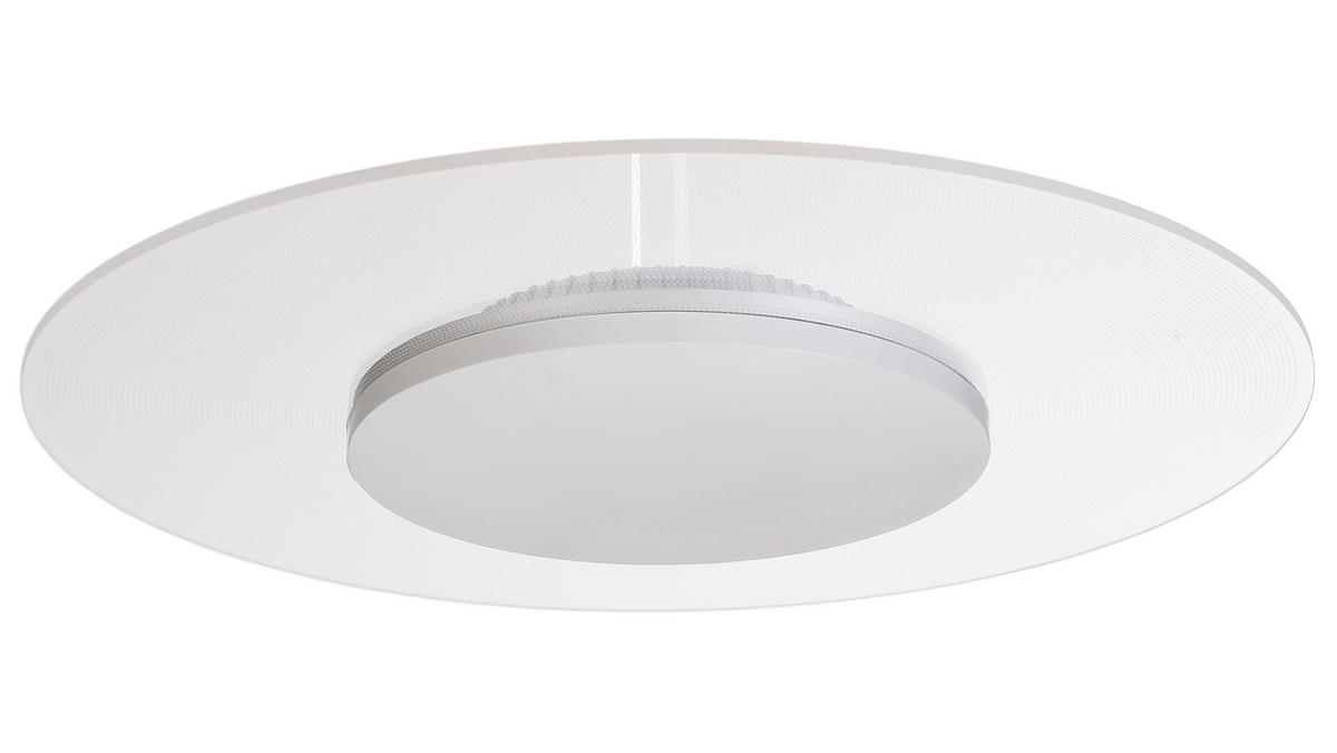 LED-DECKENLEUCHTE    42/42/4,5 cm  - Weiss, Konventionell, Kunststoff/Metall (42/42/4,5cm)