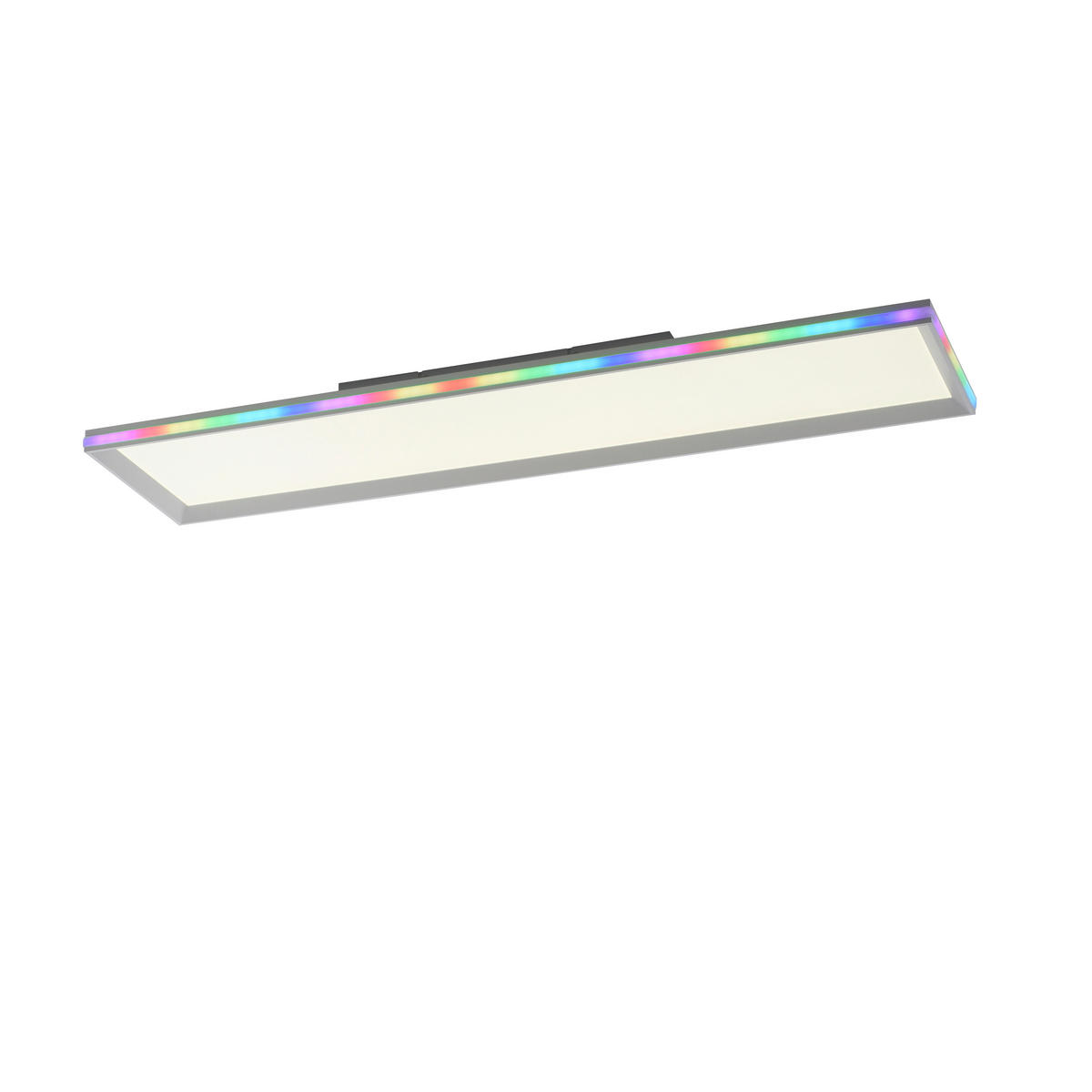 PLAFONIERĂ CU LED - alb, Design, plastic/metal (100/25/6cm)