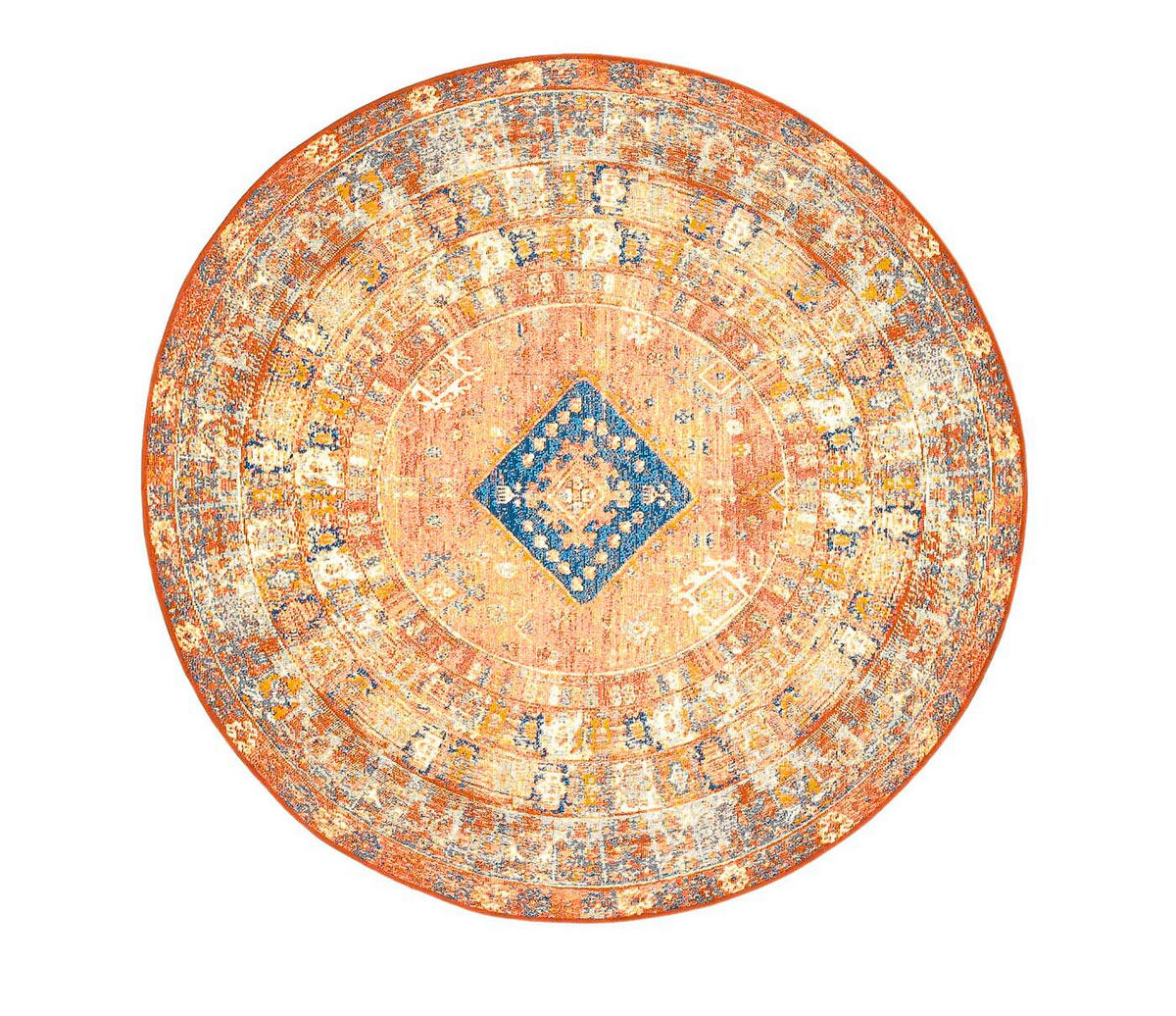 OUTDOORTEPPICH 100/100 cm Terracotta  - Terracotta, Basics, Textil (100/100cm) - Tom Tailor