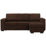 WOHNLANDSCHAFT in Textil Braun - Schwarz/Braun, Design, Kunststoff/Textil (244/162cm) - Carryhome WOHNLANDSCHAFT in Textil Braun - Schwarz/Braun, Design, Kunststoff/Textil (244/162cm) - Carryhome