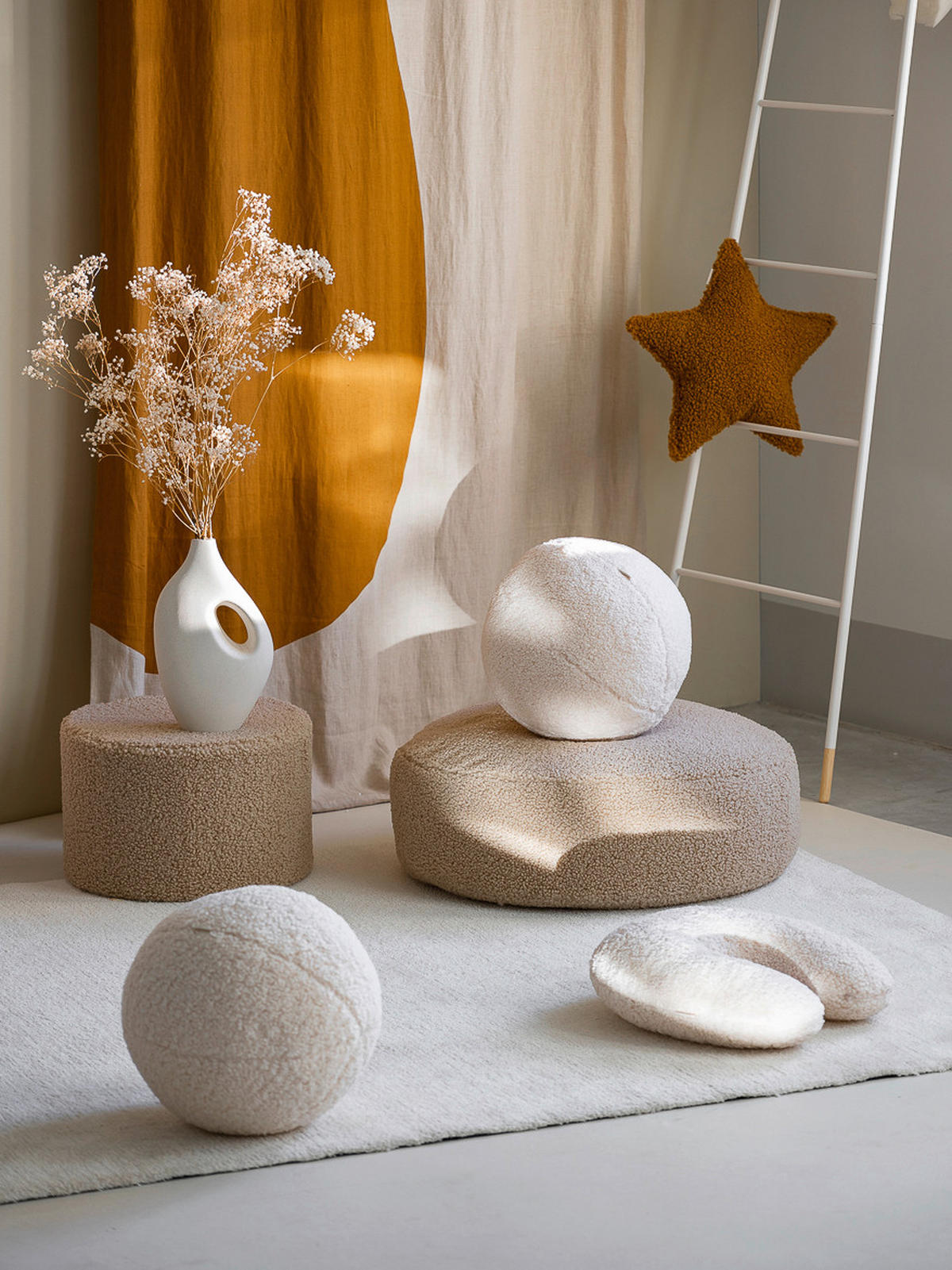 SITZSACK  - Hellbraun, Basics, Textil (65/65/20cm) - WIGIWAMA