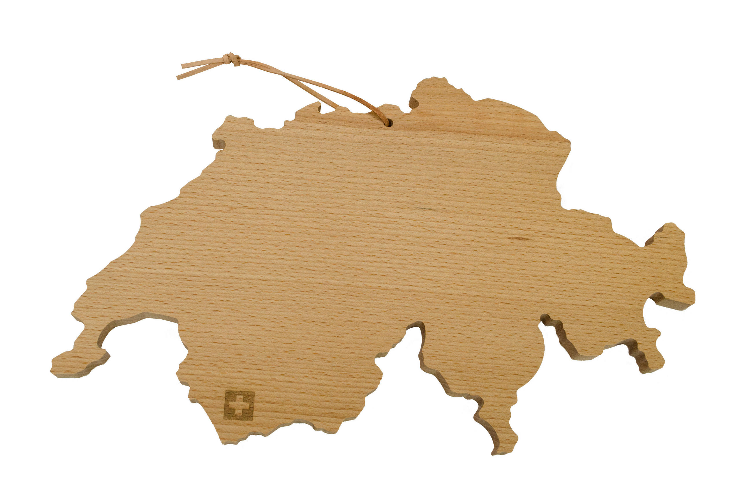 SCHNEIDEBRETT 36/23/2 cm  - Braun, Basics, Holz (36/23/2cm) - Heidi Cheese Line