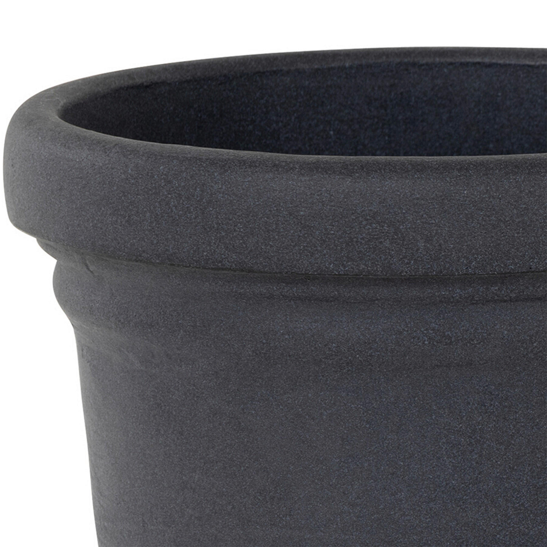 PFLANZENTOPF   - Anthrazit, Basics, Kunststoff (70/52cm) - Siena Garden