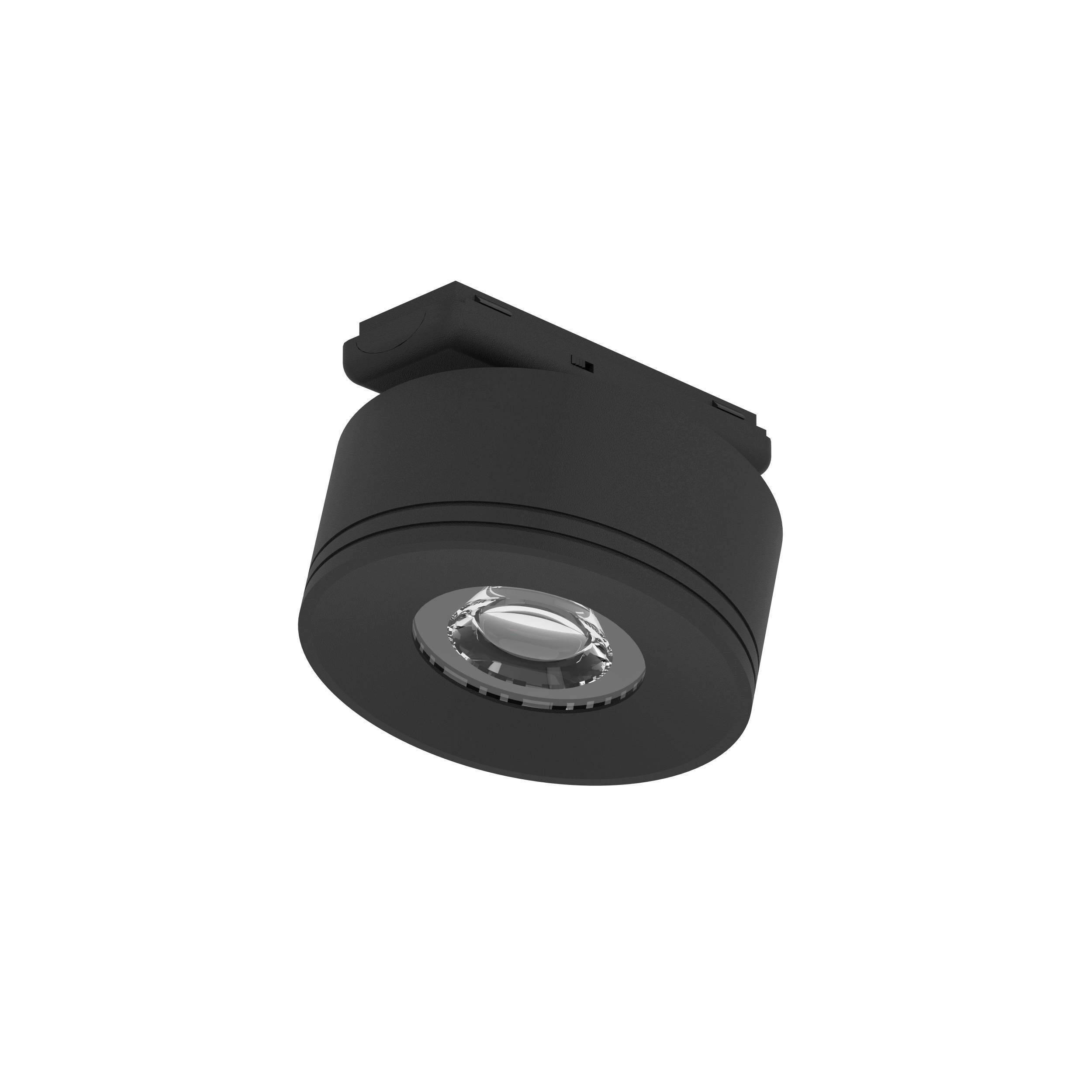 BODOVÉ LED SVIETIDLO, 8,5/4 cm  - čierna, Basics, plast (8,5/4cm)