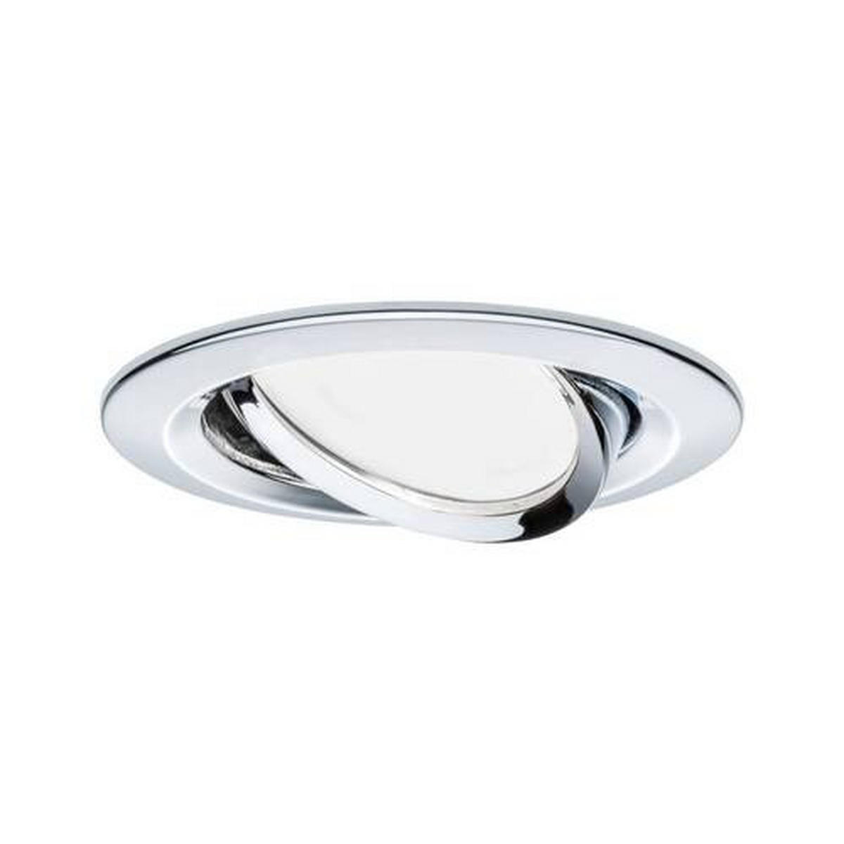 LED-DECKENLEUCHTE 8,4 cm  - Chromfarben/Alufarben, Basics, Metall (8,4cm) - Paulmann