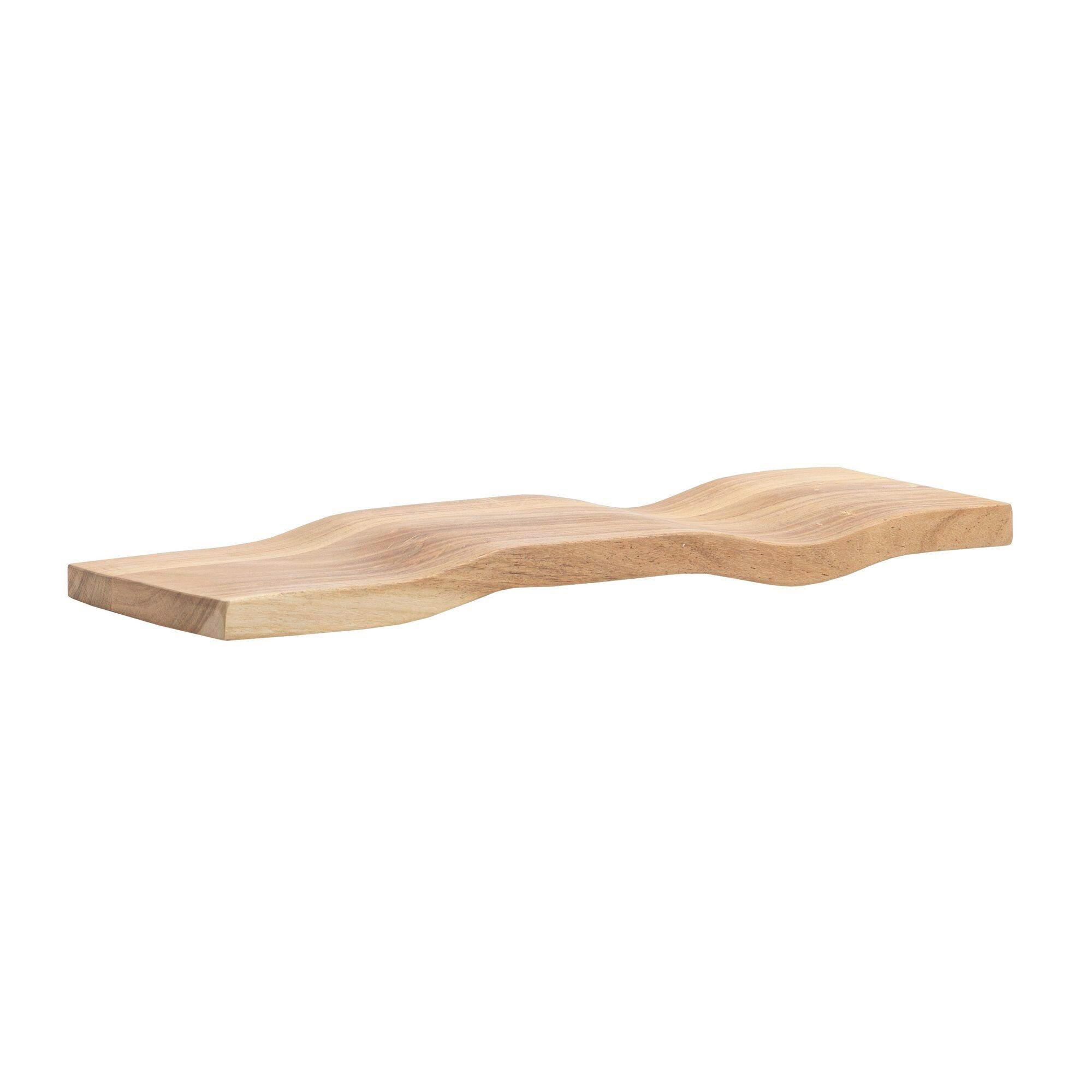 FALIPOLC 40/5/20 cm akáciaszínű  - akáciaszínű, Design, fa (40/5/20cm) - Livetastic