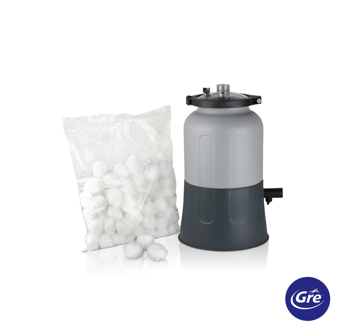 FILTERPUMPE 2024  - Grau, KONVENTIONELL, Kunststoff (29/33/55cm) - Gre