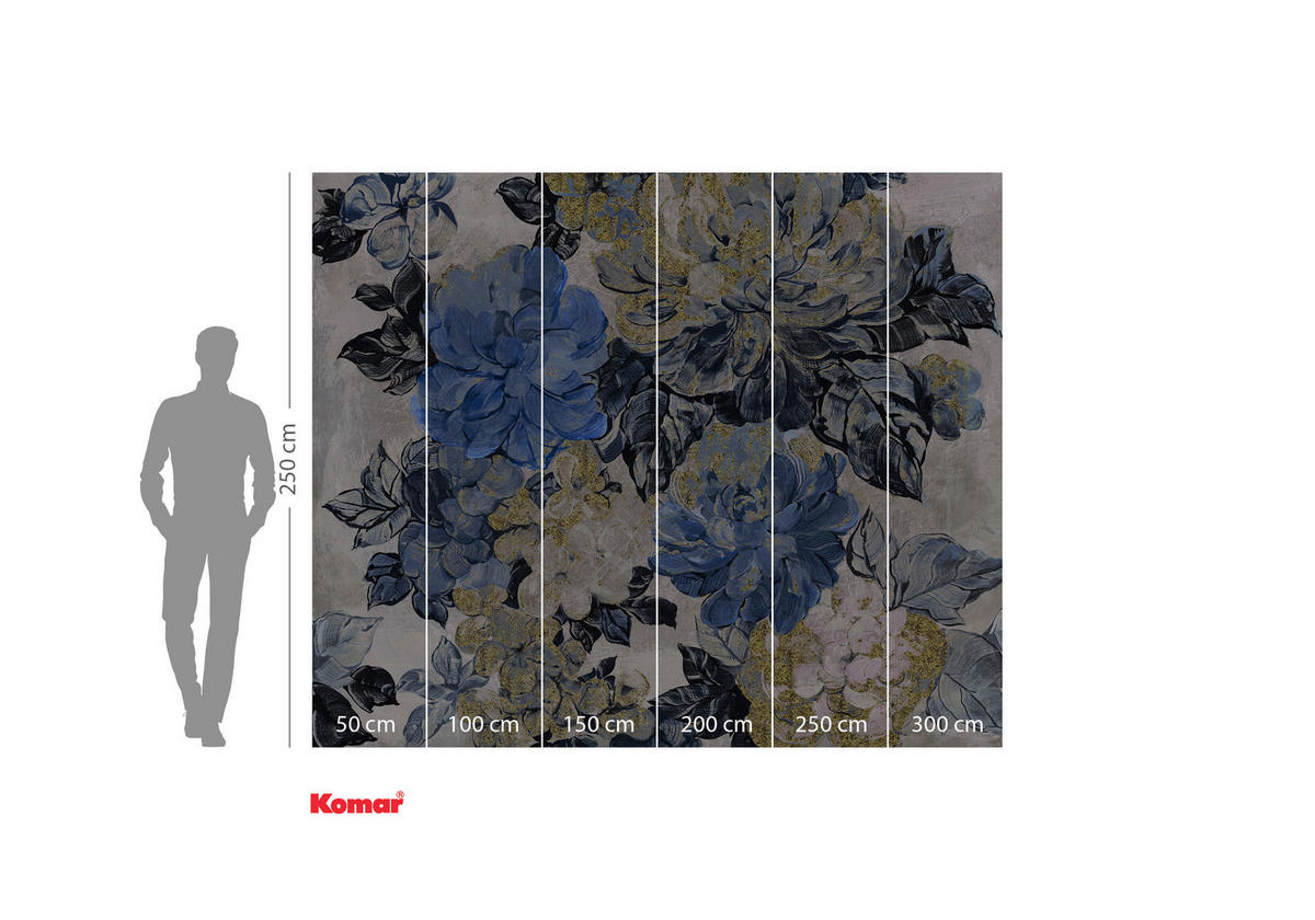 NON WOVEN-TAPET 300/250 cm  - multicolor, Basics (300/250cm) - Komar