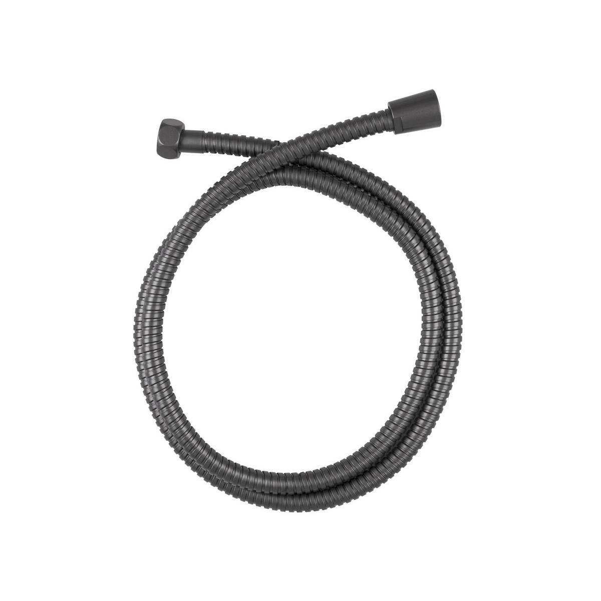 SPRCHOVÁ SADA   - šedá, Basics, kov (11cm) - Wenko