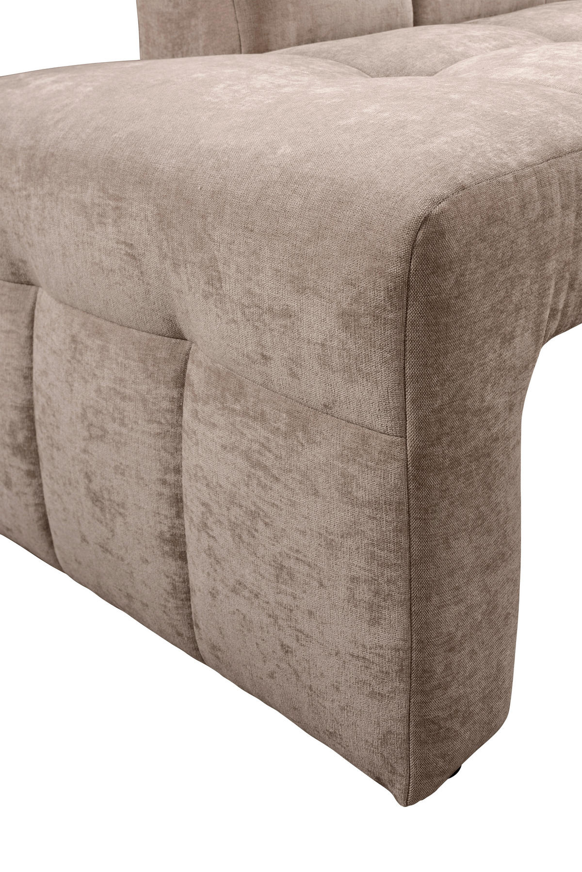 KLUPA KUTNA  bež  drvo, tekstil, drvni materijal      - bež/crna, Moderno, drvni materijal/drvo (245/157cm) - Livetastic